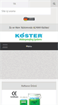 Mobile Screenshot of koster.com.tr